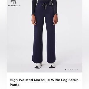 Figs Marseille Wide Leg scrub Pants